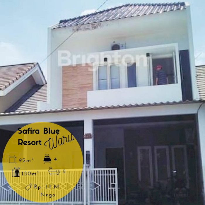 RUMAH SAFIRA BLUE RESORT TAMAN DKT WARU, KRIAN, KEBRAON