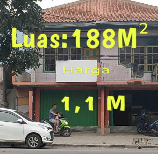 1 Ruko Bisa Jadi 2 Ruko Harga Murah Pisan