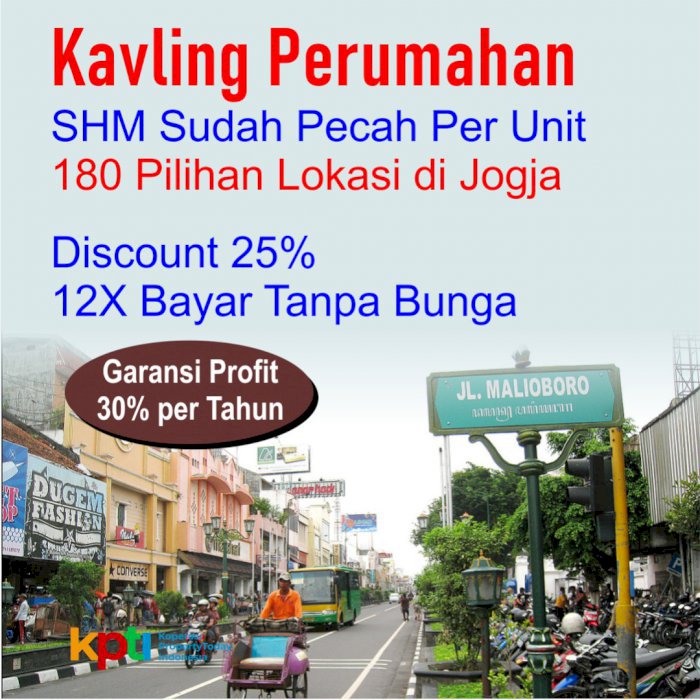 Kapling Siap Bangun Timur Bandara YIA, Diskon Hingga 25%