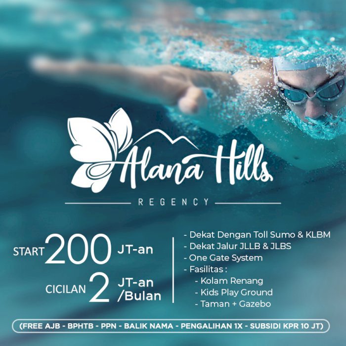 Rumah murah mewah alana hills driyorejo