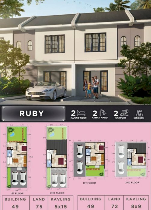 Juanda Harapan 600jt-an lokasi dekat Bandara FREE BPHTB, BBN & SHM