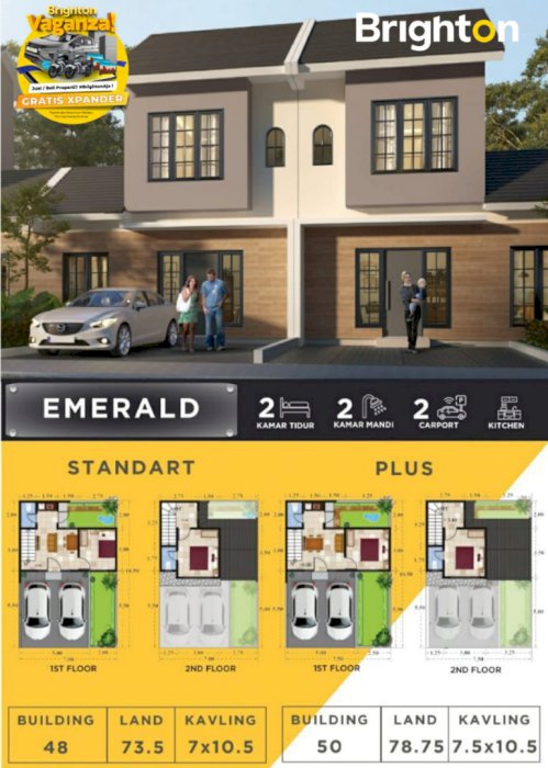 New Juanda Harapan dekat Bandara Juanda start 600jt-an FREE Biaya