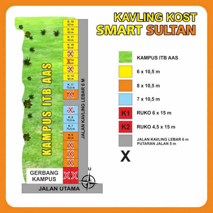 Kavling murah nempel kampus