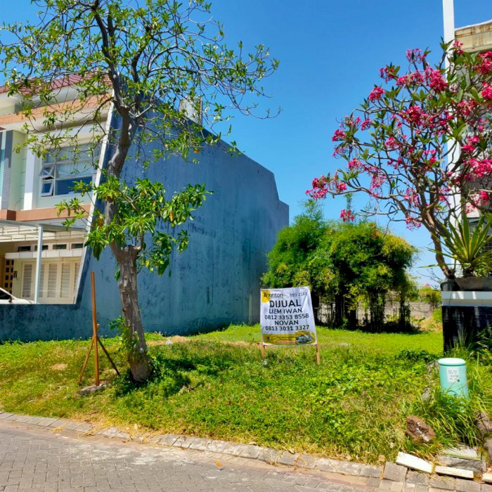 Kavling Pakuwon City Virginia cluster depan Lt210 (10x21) hadap utara