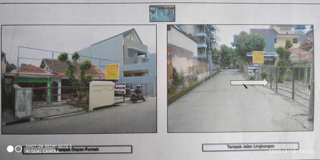 DIJUAL cepat Tanah dan Bangunan Kormesil bisa dibangun belantai tinggi