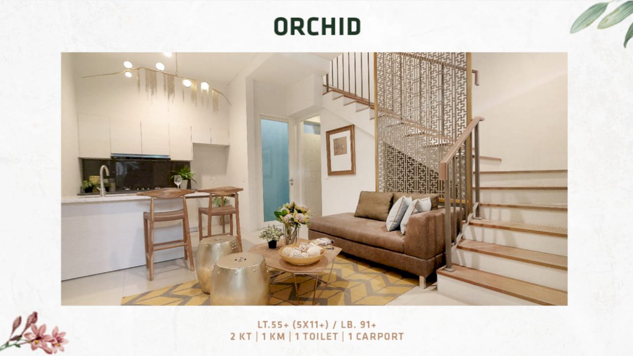 Springville Residence tipe Orchid 1.294M FREE Biaya KPR & BPHTB
