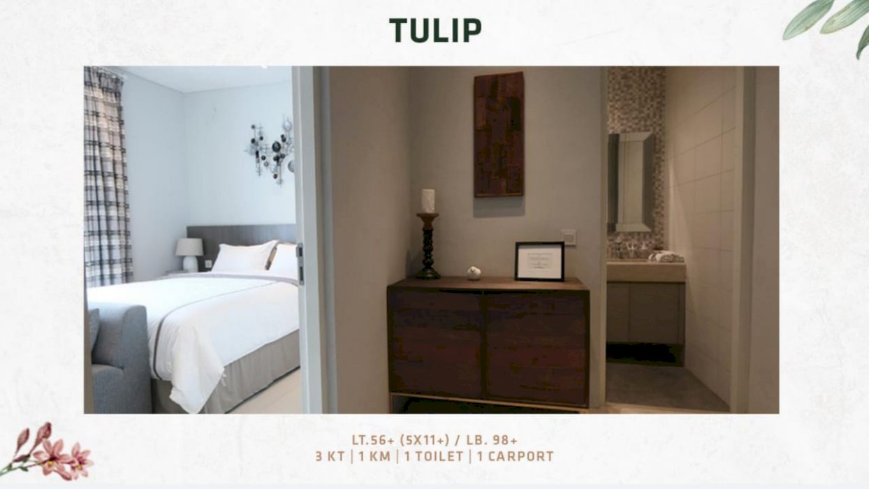 Springville Residence tipe Jasmine 1.65M FREE Biaya KPR & BPHTB