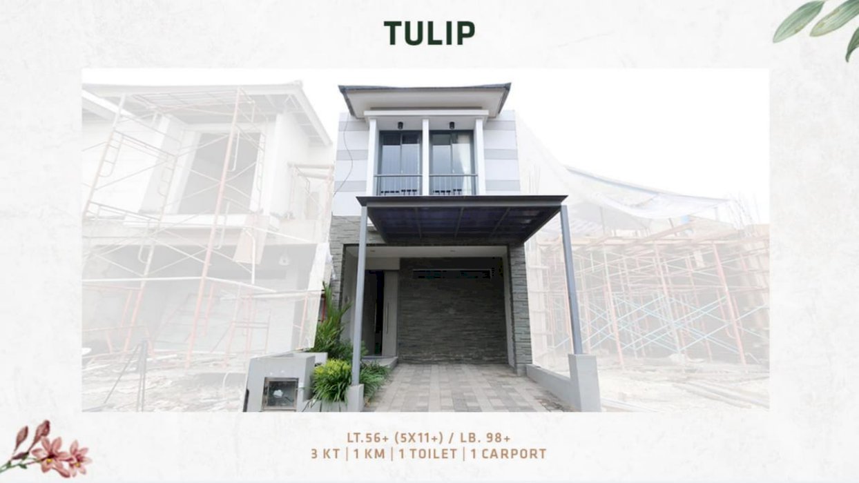 Springville Residence tipe Tulip 1.36M FREE Biaya KPR & BPHTB