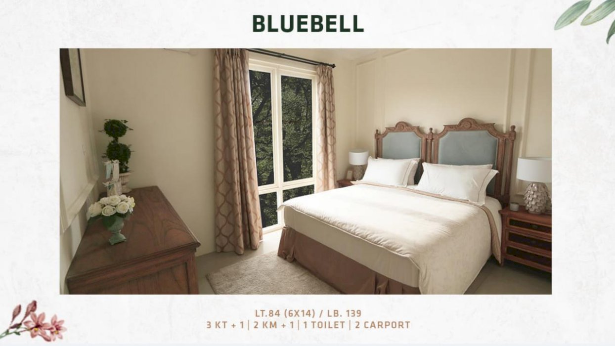 Springville REsidence tipe Bluebell 1.97M FREE Biaya KPR & BPHTB