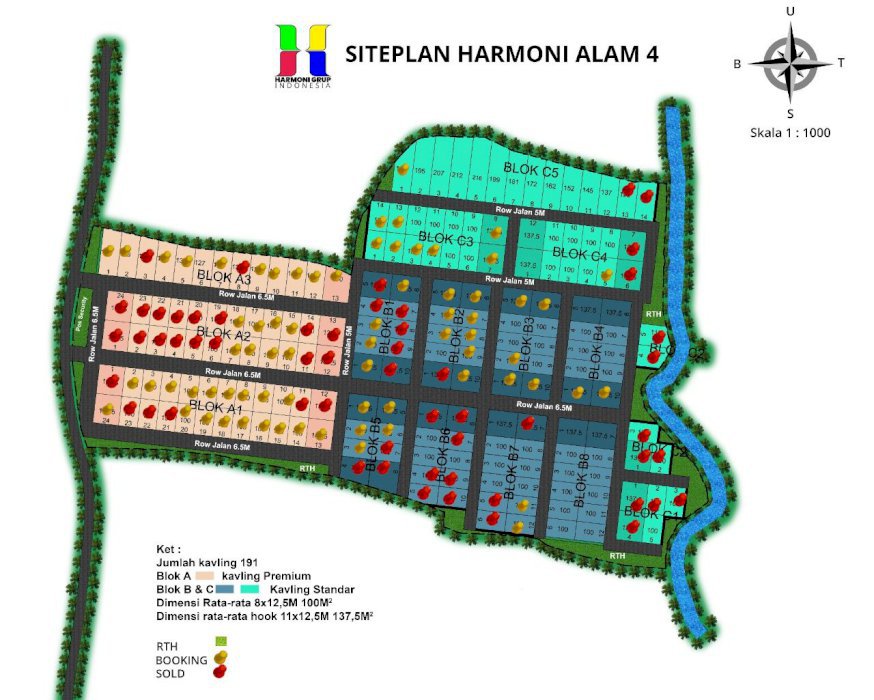 KAVLING HARMONI 4 (SUPER LARISS) 