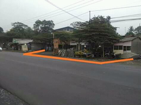 Jual lahan pinggir jalan raya cileungsi-jonggol.