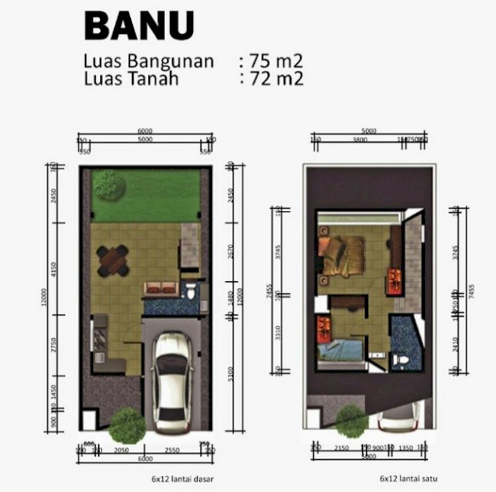 Rumah paling cantik yang pernah ada tipe Banu Berandmas