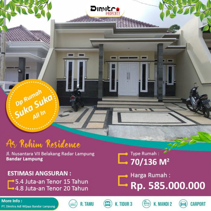 Siap Huni Rumah Mewah Termurah  Tengah Kota