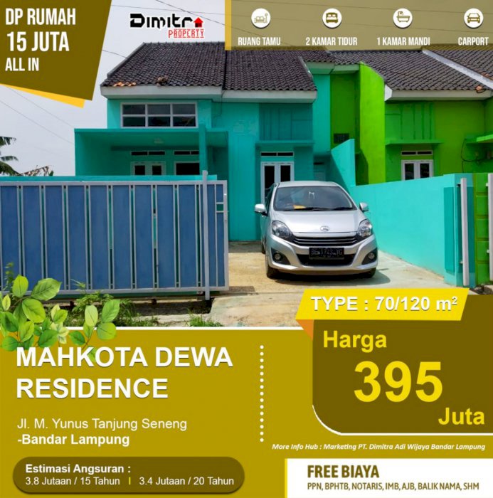 Siap Huni Rumah Murah Lokasi Tanjung Senang