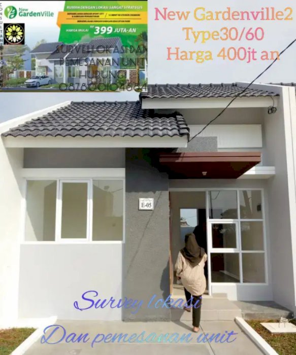 Rumah minimalis 1 lantai jababeka