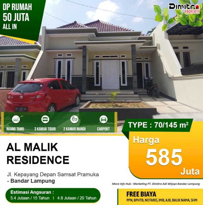 Rumah Komersil Mewah Al Malik Residence 