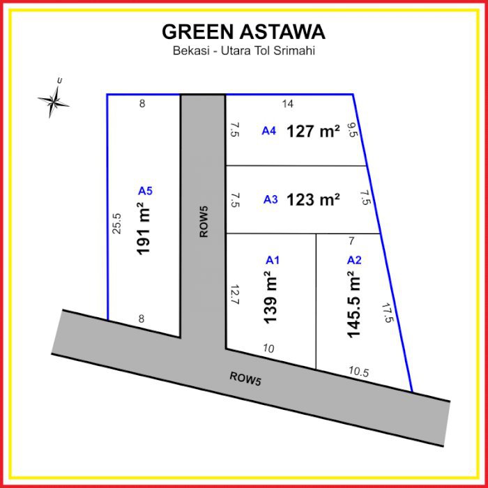 Tanah Kapling SHM Dekat RS Tiara Bekasi, DISKON 25%