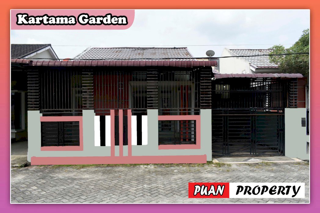 di jual rumah kartama garden marpoyan pekanbaru