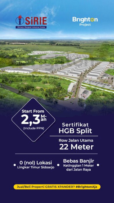 SiRIE Sidoarjo gudang 2M-an ijin industri ada pengolahan limbah 