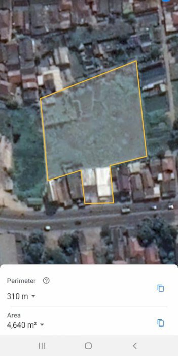 Lahan Komersil Raya Serang KM.22