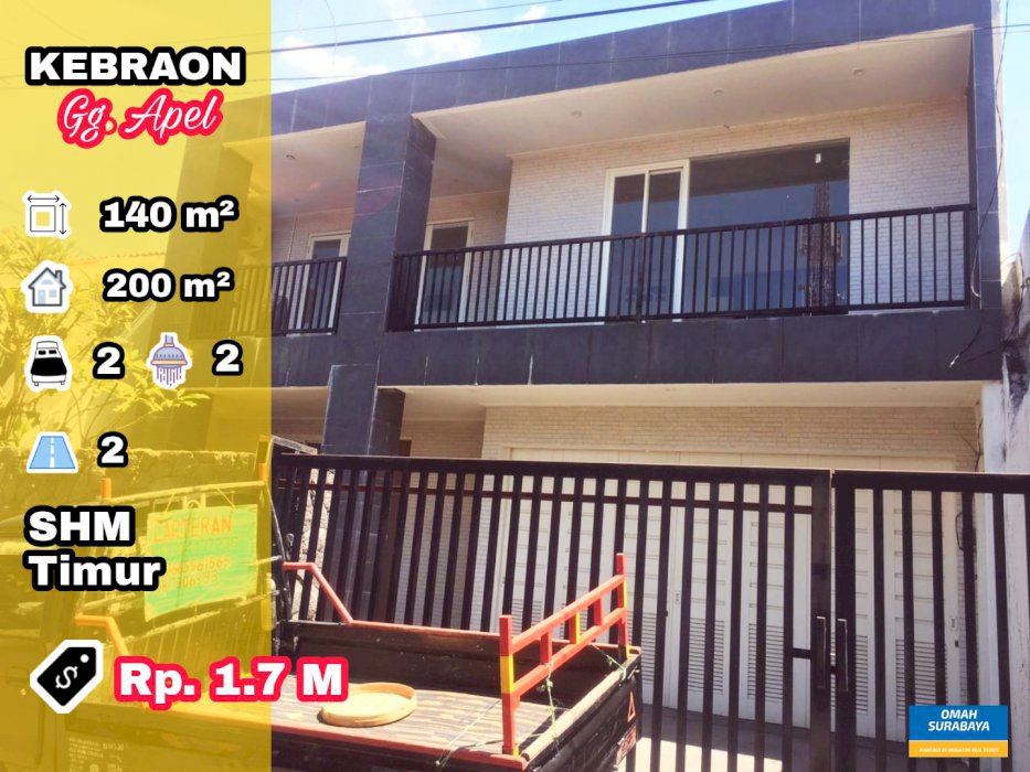 RUMAH KEBRAON DKT WIYUNG, GUNUNGSARI, KARANGPILANG