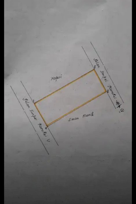 Tanah SHM Palangkaraya LT24x70 siap bangun SKRK Perumahan