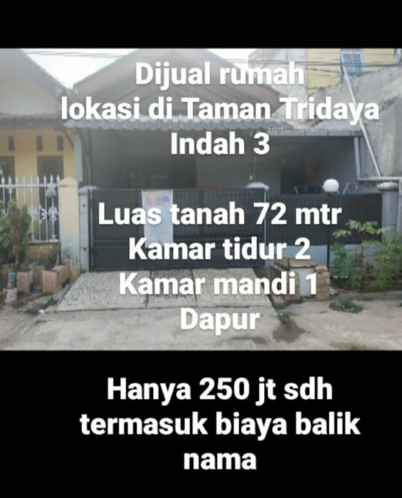 Rumah Siap Huni Cibitung Bekasi 