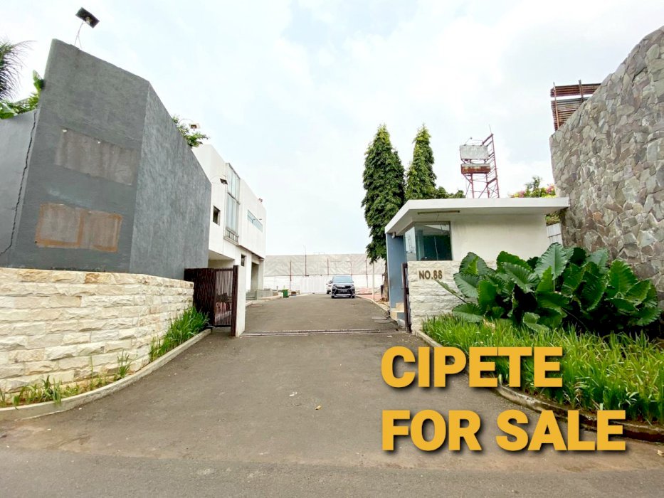 Kavling Tanah Dijual di Cipete,Dalam Cluster, Bentuk Tanah Kotak, SHM