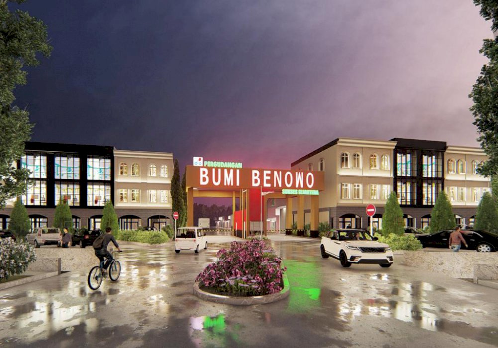 Gudang Bumi Benowo 2.9M-an one gate bebas banjir dekat tol