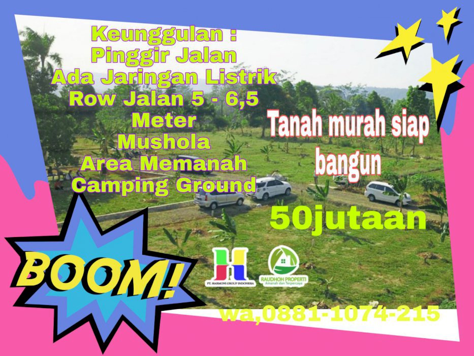 Jual tanah kavling terlaris di bogor, KAVLING HARMONI ALAM 4