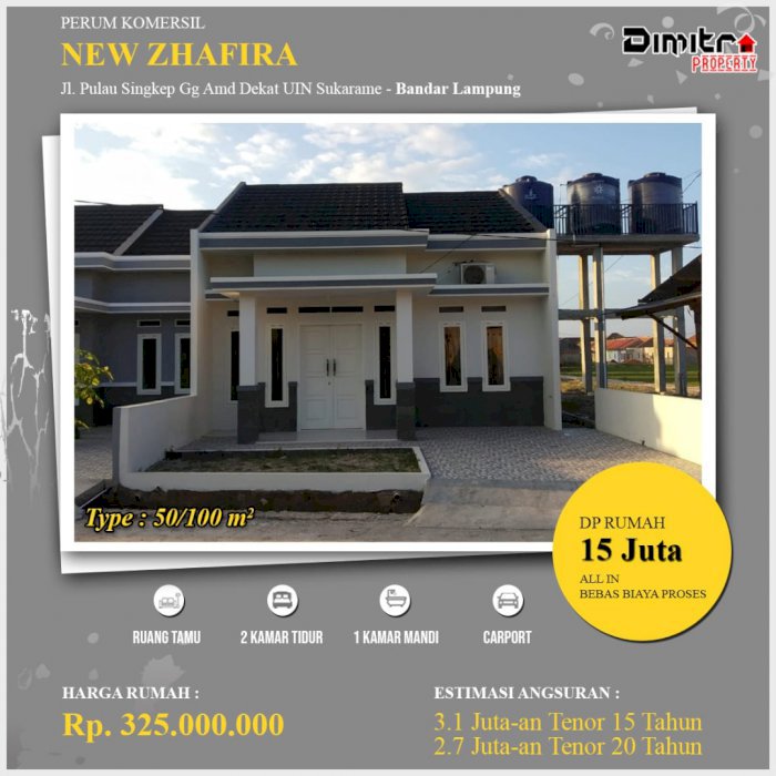 Hunian Komersil Elegan Di Pulau Singkep Sukarame