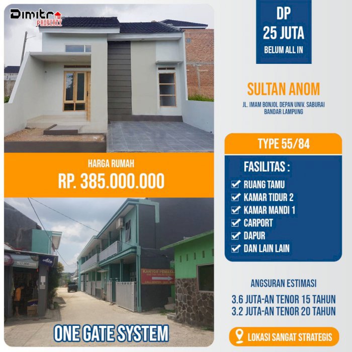 Sultan Anom Residence Type 55/84 Ready Stock