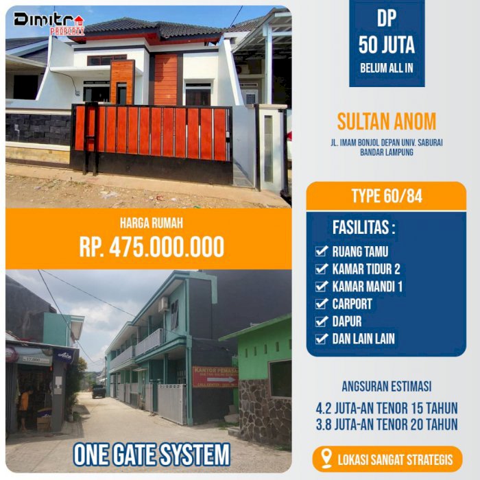Sultan Anom Residence Type 60/84 Ready Stock
