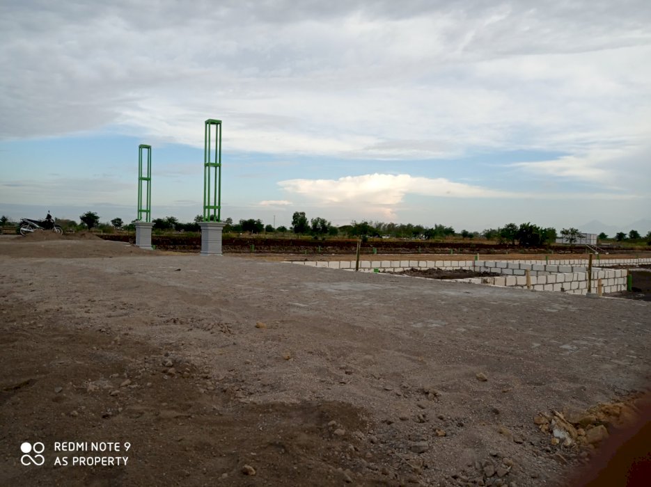 Tanah kavling Beton Domas Menganti