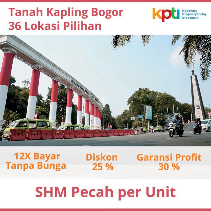 Tanah SHM Dekat Jl. Raya Serpong Parung, Harga Hanya 80 Jutaan