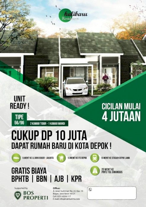 DP 10 Juta Dapat Rumah Besar Lokasi Strategis Deket Jakarta Timur