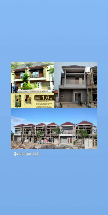 Dijual rmh town house meruya lokasi startegis