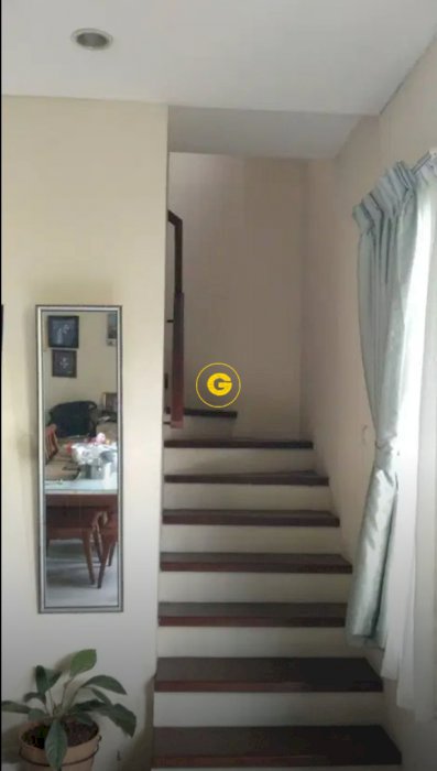 Rumah dlm cluster di sawah lama, Ciputat Tangerang selatan