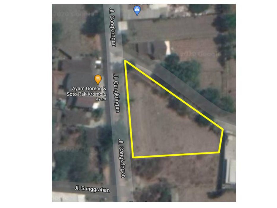 Dijual Tanah Hook SHM Sawah 2075m2  di Babadan,  Kalasan, Sleman