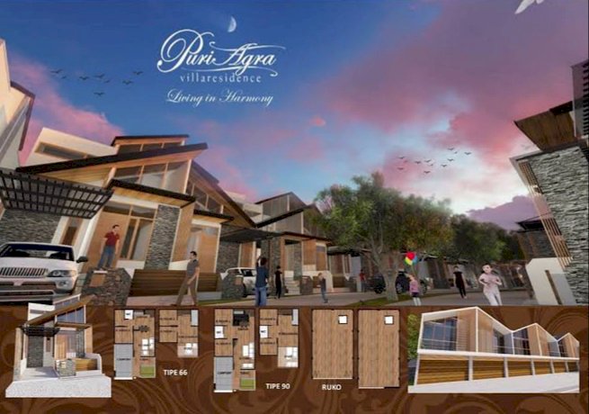 PURI AGRA villaresidence - Hunian eksklusif nyaman desain semi villa.
