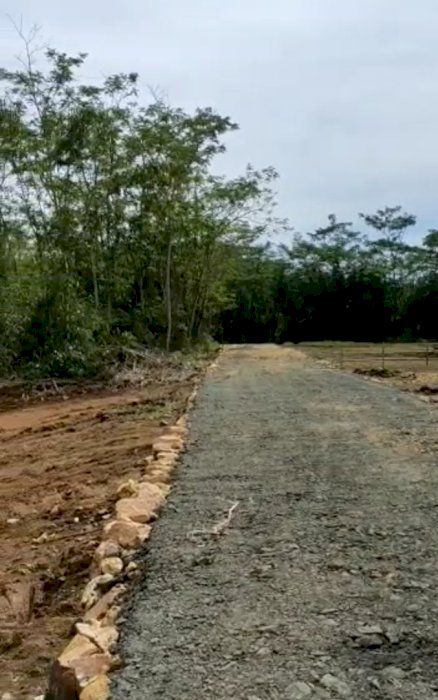 Tanah murah bersertifikat pinggir sungai dan masuk mobil