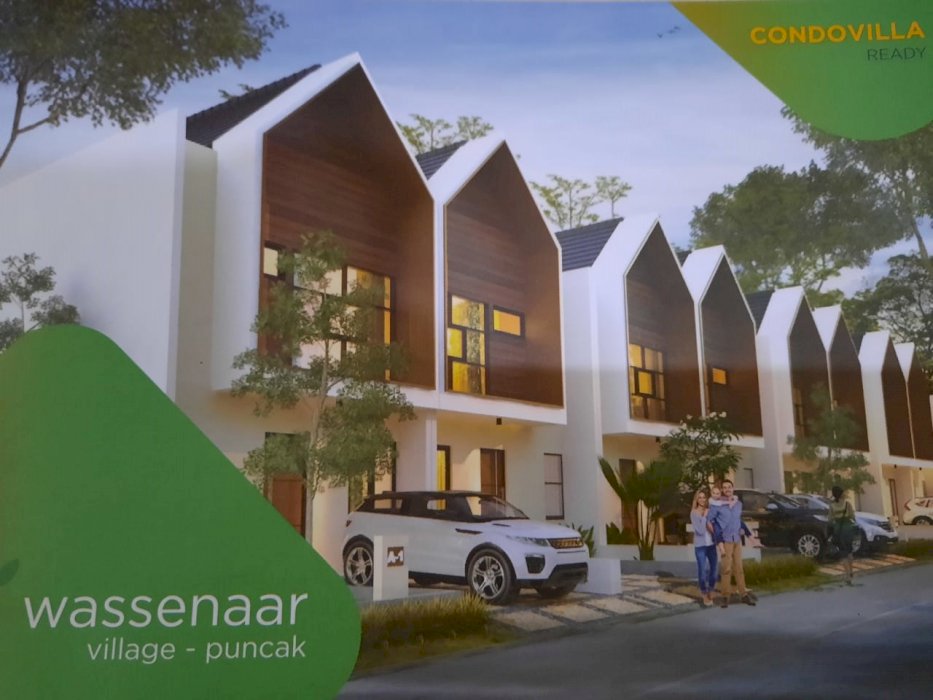 Rumah Condovilla Wassenaar Vilage,Ketinggian 1046 Mdpl, Puncak,Cipanas