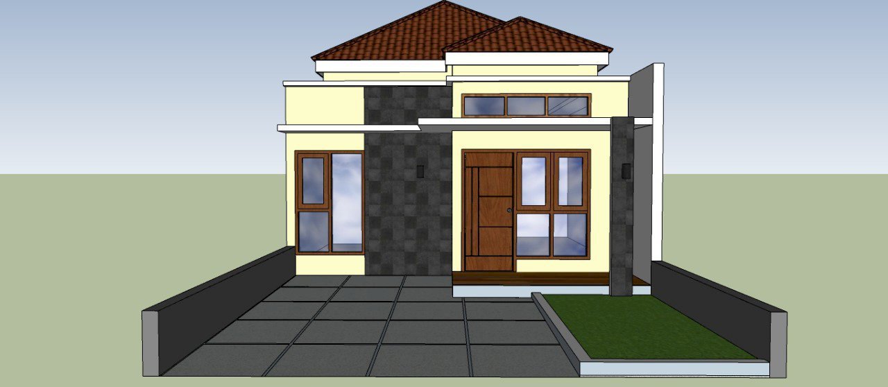 RUMAH MINIMALIS PINGGIR JALAN TANPA DP
