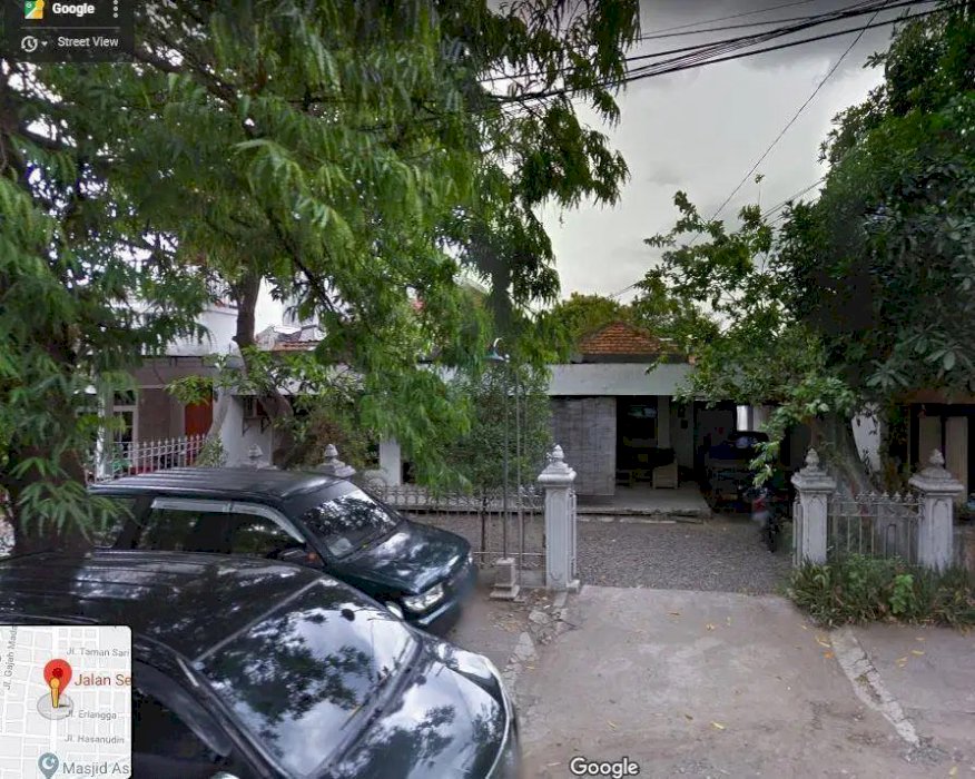 Rumah Taman Asri pusat kota pinggir jln Sragen bisa u/ kantor & bisnis