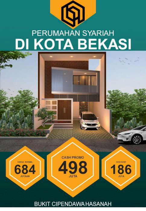 Rumah 2 lantai dekat pintu toll