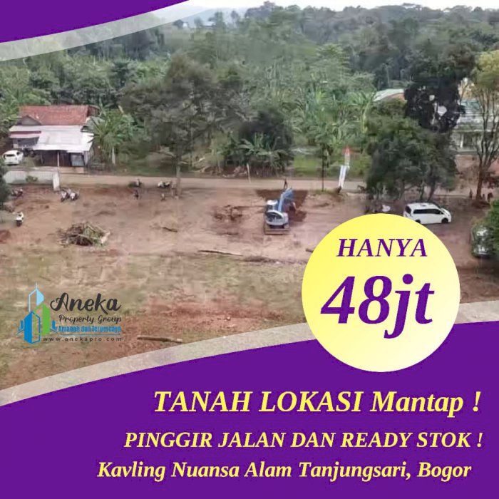 PROMO TANAH MURAH PINGGIR JALAN JALUR PUNCAK 2