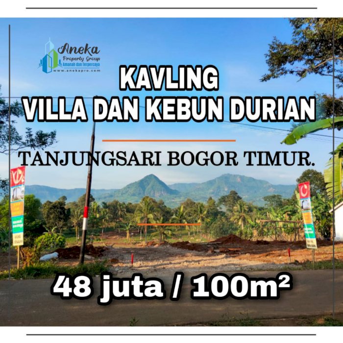 DIJUAL TANAH KAVLING VILA KEBUN DI BOGOR
