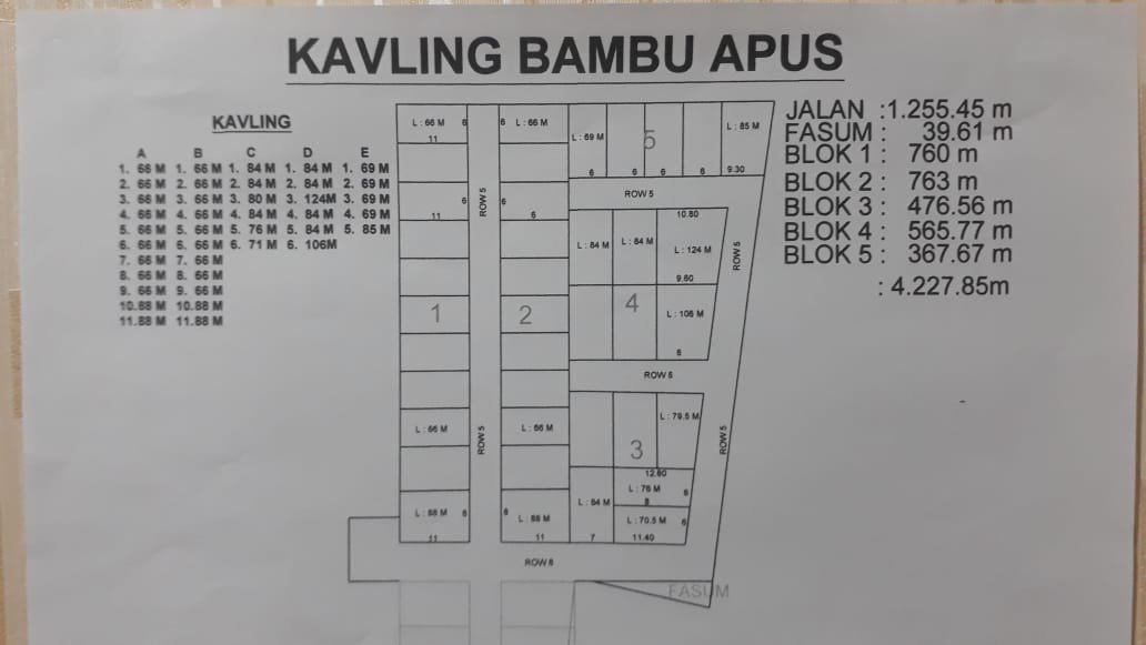 Lahan 4100 di Setu Cipayung