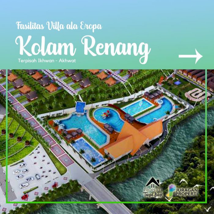 Rumah bergaya Eropa ada di Bogor