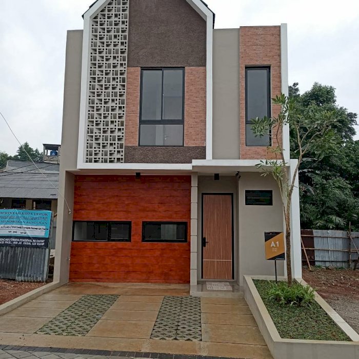 Rumah 2 lantai di Cimanggis, town house, lokasi dekatTol Cisalak